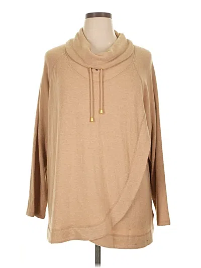 Pre-owned Ruby Rd. Pullover Sweater In Tan