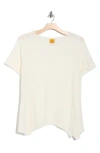 Ruby Rd. Ruby Rd Short Sleeve Textured Knit Top In White