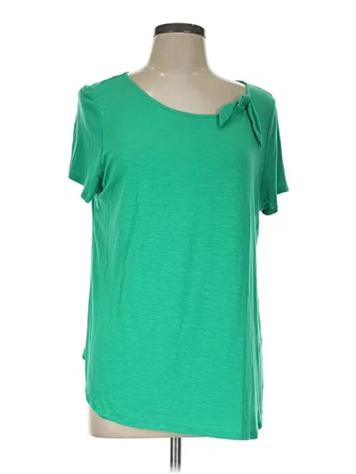 Pre-owned Ruby Rd. Short Sleeve T-shirt In Green