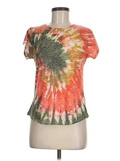 Pre-owned Ruby Rd. Short Sleeve T-shirt In Orange