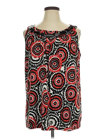 Pre-owned Ruby Rd. Sleeveless Blouse In Black