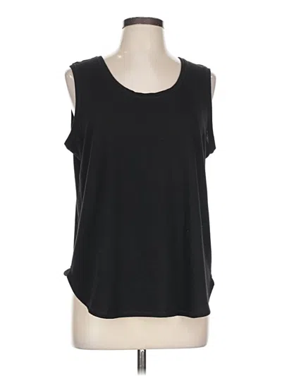 Pre-owned Ruby Rd. Sleeveless T-shirt In Black
