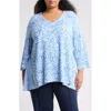 RUBY RD. RUBY RD TERRY JACQUARD TUNIC