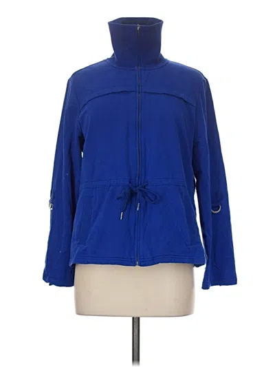 Pre-owned Ruby Rd. Track Jacket In Blue