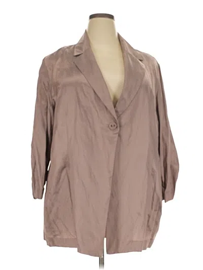 Pre-owned Ruby Rd. Trenchcoat In Tan