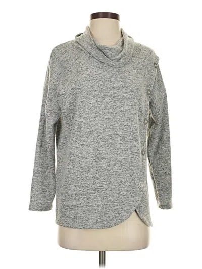 Pre-owned Ruby Rd. Turtleneck Sweater In Gray