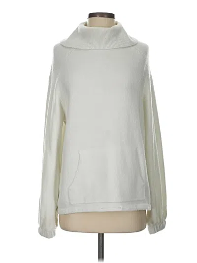 Pre-owned Ruby Rd. Turtleneck Sweater In Ivory