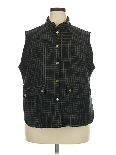Pre-owned Ruby Rd. Vest In Black