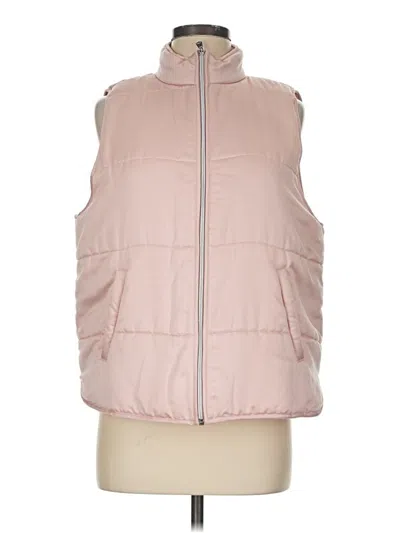 Pre-owned Ruby Rd. Vest In Pink