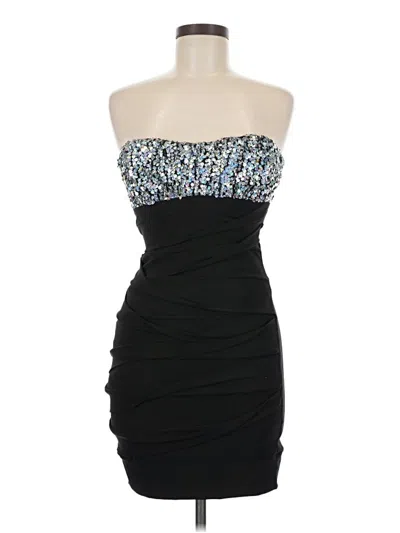 Pre-owned Ruby Rox Cocktail Dress In Black