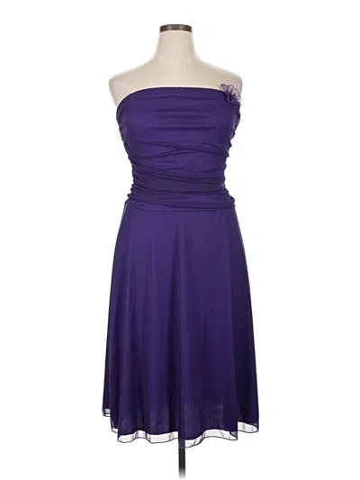 Pre-owned Ruby Rox Cocktail Dress In Purple