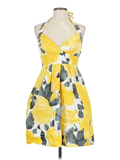 Pre-owned Ruby Rox Cocktail Dress In Yellow