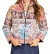 Rubyyaya Yukon Puffer Jacket In Multi Floral In Multi