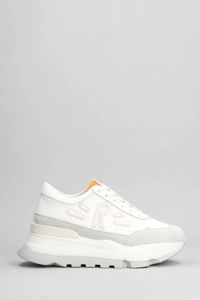 Ruco Line Aki Sneakers In White Leather