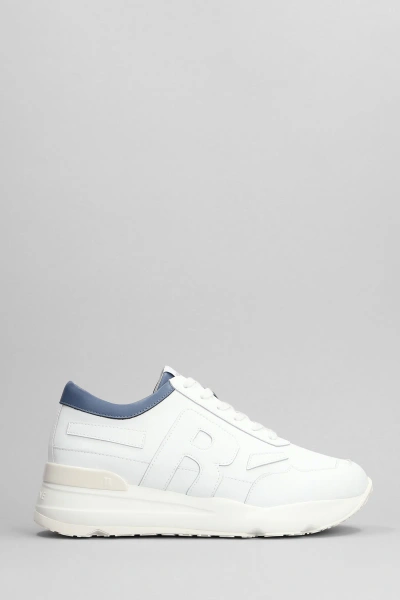 Ruco Line R-evolve Sneakers In White Leather