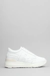 RUCO LINE R-EVOLVE SNEAKERS IN WHITE LEATHER