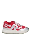 Ruco Line Sneakers In Red