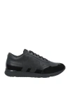 Rucoline Man Sneakers Black Size 9 Soft Leather
