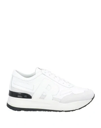Rucoline Man Sneakers White Size 6 Calfskin