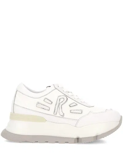 Rucoline Sneakers In Bianco Bianco