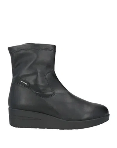 Rucoline Woman Ankle Boots Black Size 9 Textile Fibers