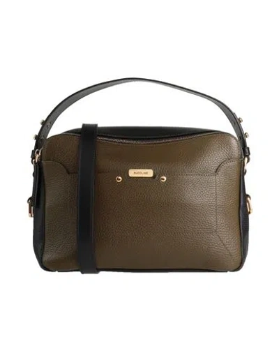 Rucoline Woman Cross-body Bag Military Green Size - Leather