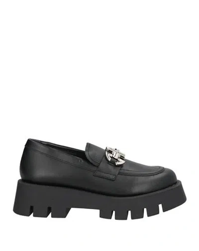 Rucoline Woman Loafers Black Size 5 Leather