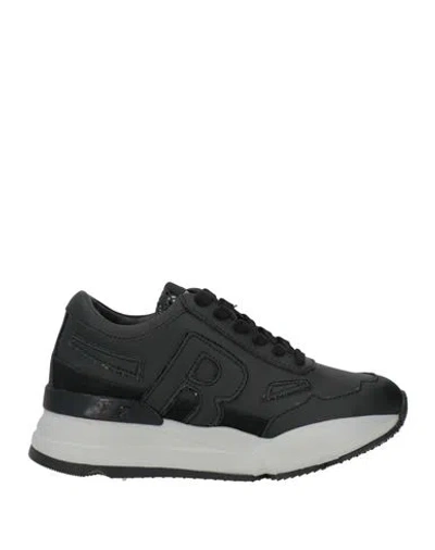 Rucoline Woman Sneakers Black Size 5 Cow Leather