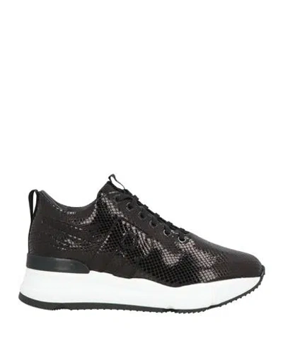 Rucoline Woman Sneakers Black Size 5 Leather