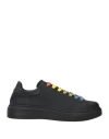 Rucoline Woman Sneakers Black Size 7 Calfskin In Black