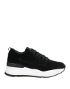 Rucoline Woman Sneakers Black Size 8 Textile Fibers