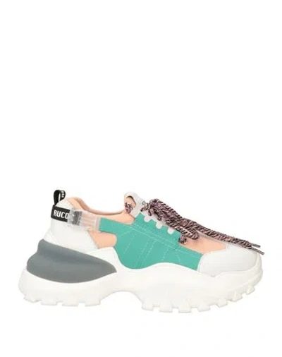 Rucoline Woman Sneakers Blush Size 5 Soft Leather, Textile Fibers In Pink