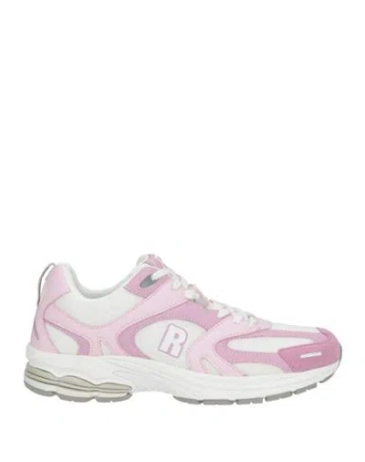 Rucoline Woman Sneakers Pink Size 8 Textile Fibers, Calfskin In Purple