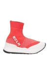 Rucoline Woman Sneakers Red Size 8 Textile Fibers In Red