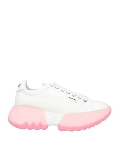 Rucoline Woman Sneakers White Size 5 Soft Leather