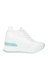 RUCOLINE RUCOLINE WOMAN SNEAKERS WHITE SIZE 6 CALFSKIN