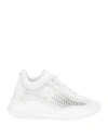 Rucoline Woman Sneakers White Size 6 Polyester, Polyurethane, Nylon, Resin