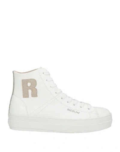 Rucoline Woman Sneakers White Size 7 Calfskin