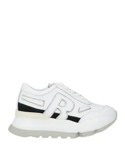 Rucoline Woman Sneakers White Size 7 Leather