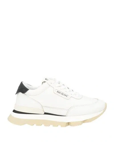 Rucoline Woman Sneakers White Size 7 Leather, Synthetic Fibers