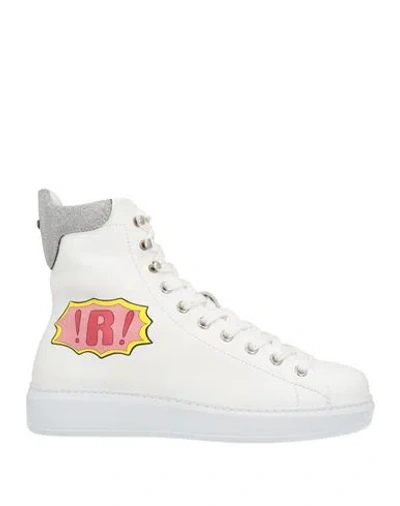 Rucoline Woman Sneakers White Size 7 Textile Fibers