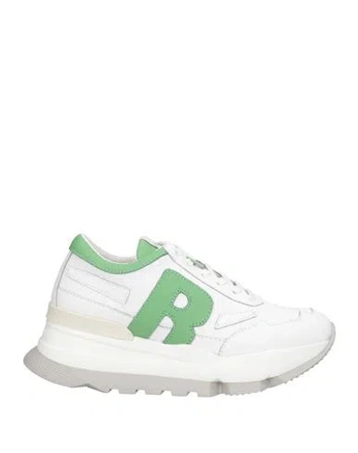 Rucoline Woman Sneakers White Size 8 Calfskin