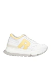 Rucoline Woman Sneakers White Size 8 Calfskin