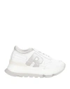 Rucoline Woman Sneakers White Size 8 Leather