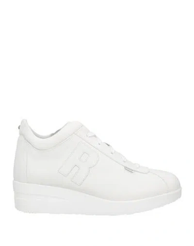 Rucoline Woman Sneakers White Size 10 Soft Leather