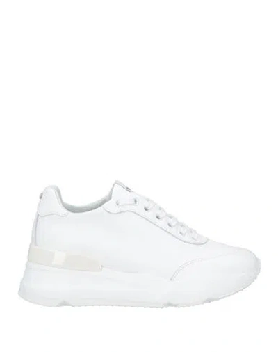Rucoline Woman Sneakers White Size 8 Soft Leather