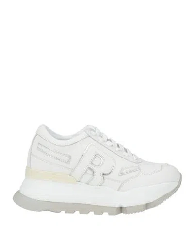 Rucoline Woman Sneakers White Size 9 Leather