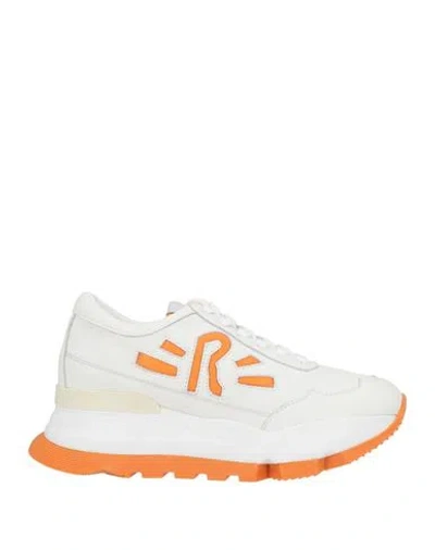 Rucoline Woman Sneakers White Size 9 Leather