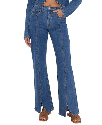 Rüdes Denim Madeline Pant In Blue