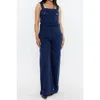 Rüdes Denim Rudes Denim The Athena Jumpsuit In Royal Blue